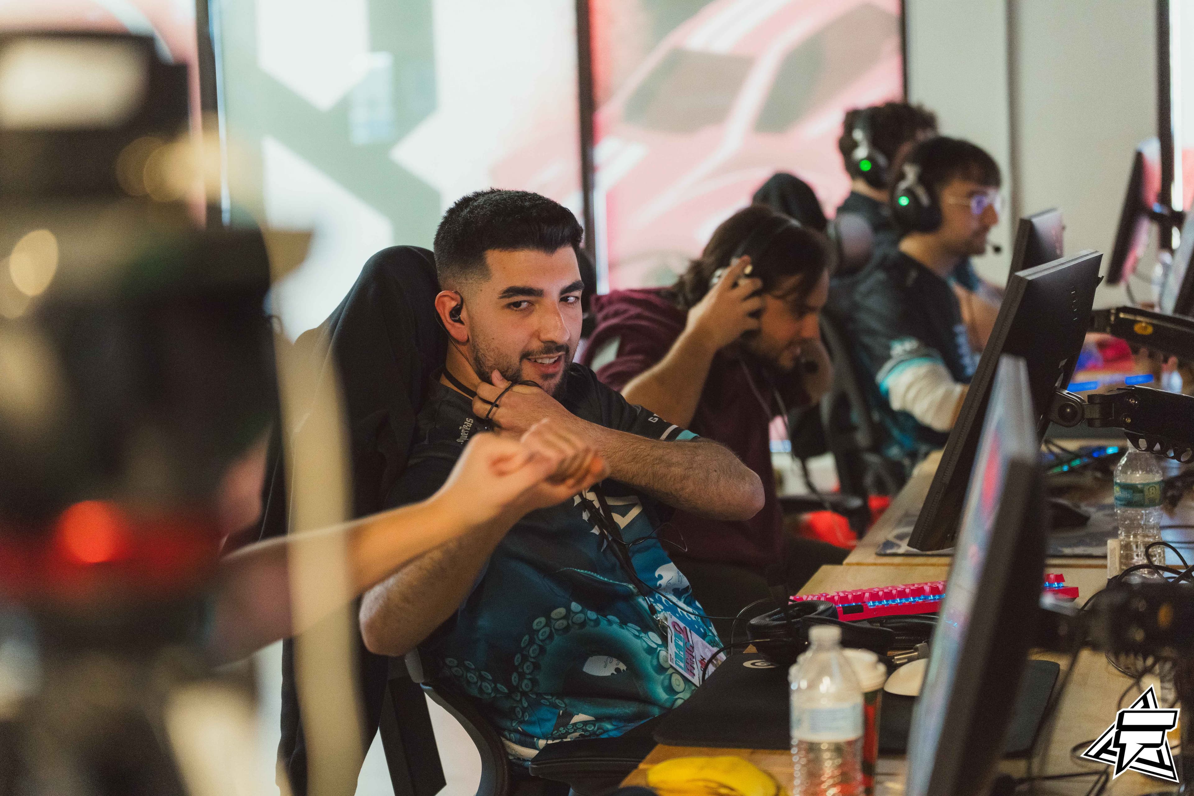 Player competing at Frag Miami